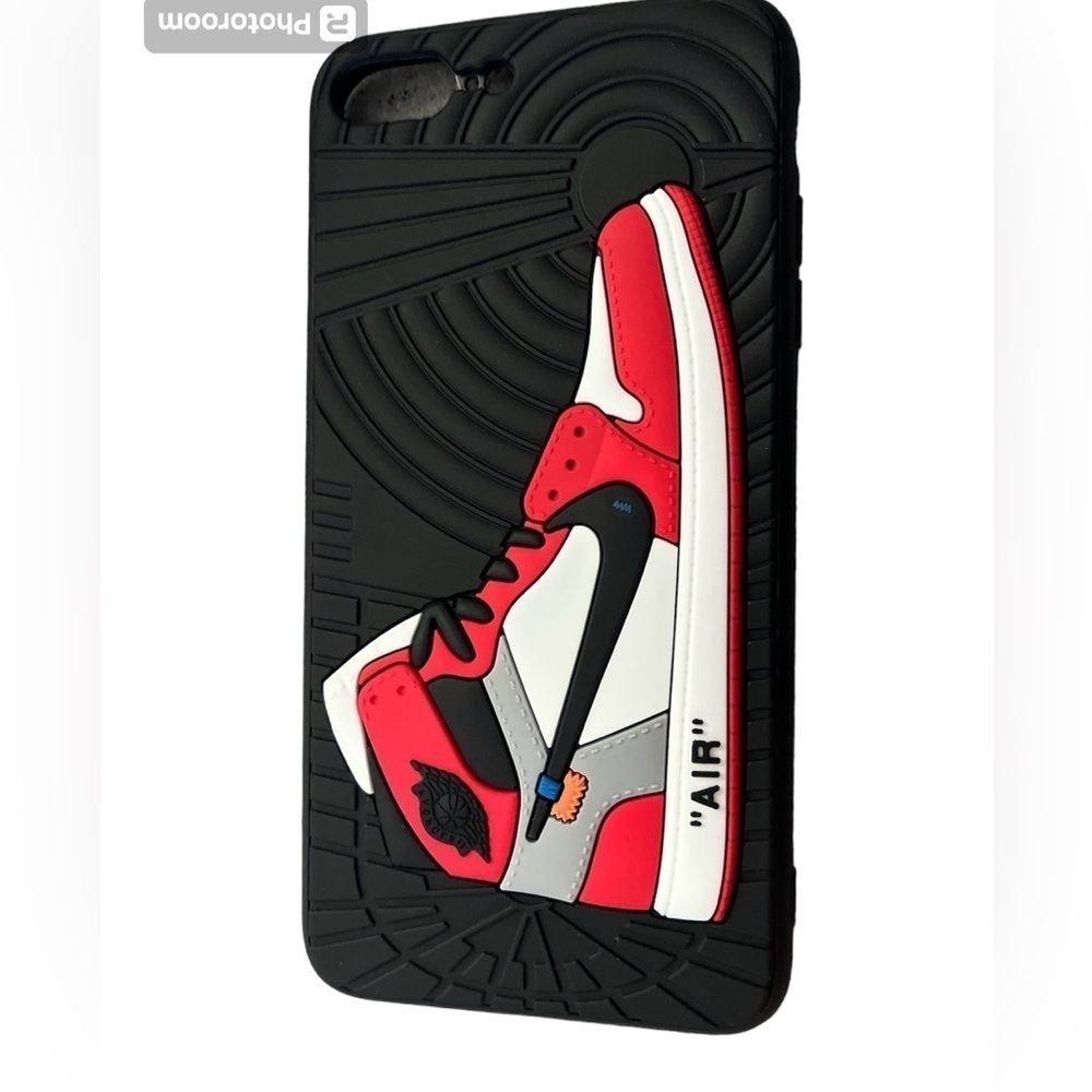 Air Jordan 3D Silicon Embossed phone case.